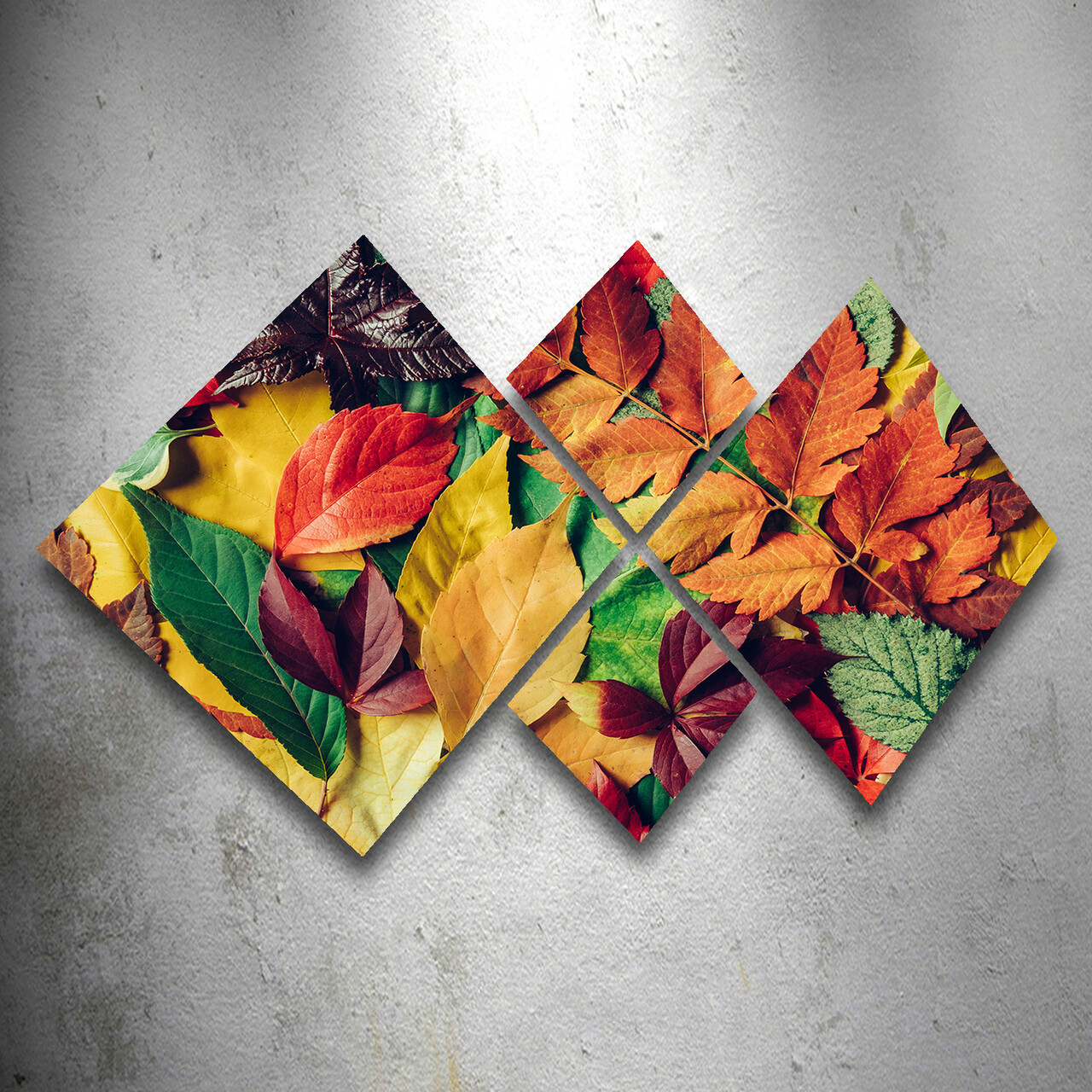 Set 4 tablouri decorative, 4MDF1844594797, MDF, Imprimat UV, Multicolor - 1 | YEO