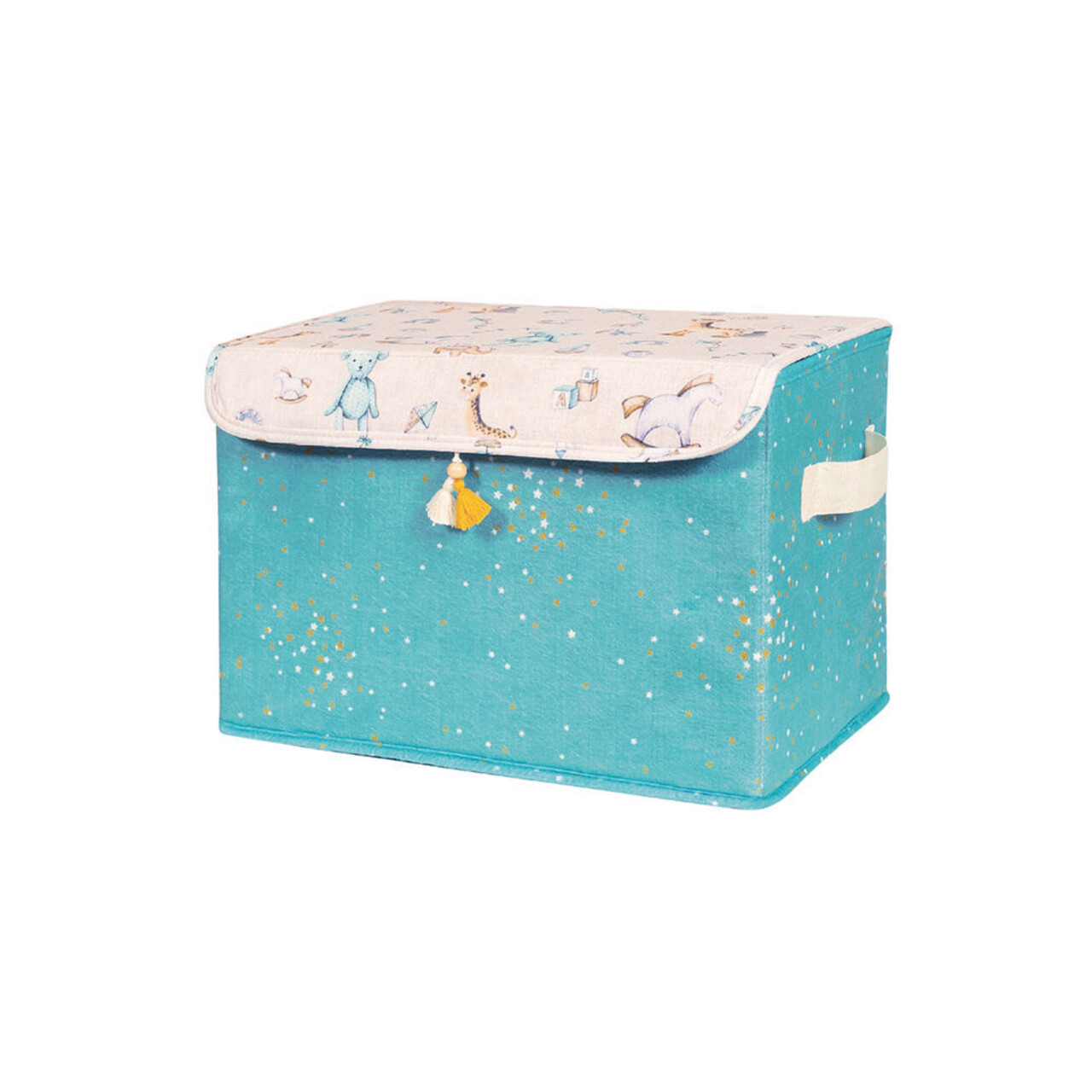 Cos depozitare, ALS-04232, 35x23x24 cm, Polipropilena, Albastru - 2 | YEO