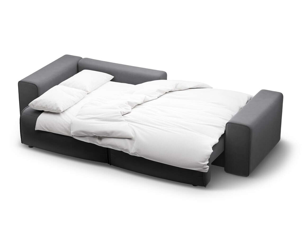 Coltar extensibil stanga 3 locuri, Victor, Micadoni Home, 246x148x83 cm, catifea, gri — imaginea 6