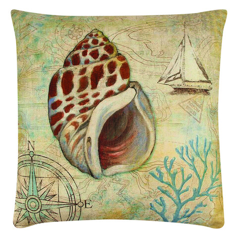 Perna, A12655, 43×43 cm, 50% bumbac / 50% poliester, Multicolor Gravel
