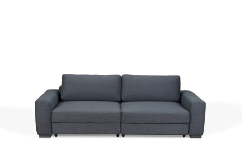 Canapea 3 locuri, vienna, 106 x 269 x 92 cm, gri inchis