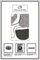 Covor, Of Long Oval, 80x200 cm, Ecru