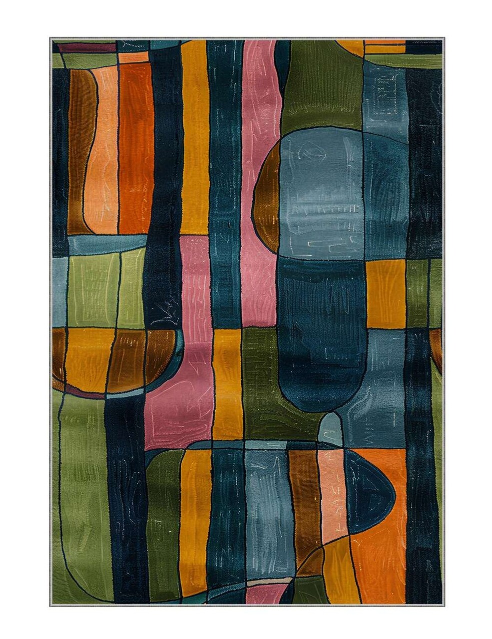 Covor (140 x 220), BSR-8, 140x220 cm, Multicolor - view 5
