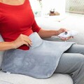 Perna electrica cu incalzire pentru gat si umeri Sholkad, InnovaGoods, zona cervicala, 60 × 45 cm, ergonomica, gri