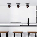 Lustra, Fulgor, 942FLG1378, Metal, Negru