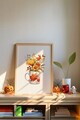 Tablou decorativ, Arthllwnmodel58-5070, MDF, Multicolor