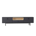 Comoda TV, Inarch, Naturel, Antracit