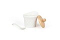 Set recipiente pentru condimente, Mbambu, 126MBM1135, Borcan de condimente: 100% CERAMICA, Nuc/Alb