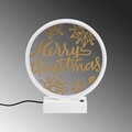 Lampa de masa, Shadow, 526SHD1143, Metal, Alb/Auriu