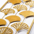 Decoratiune de perete, Fan 2, Metal, Dimensiune: 32 x 90 cm, Multicolor