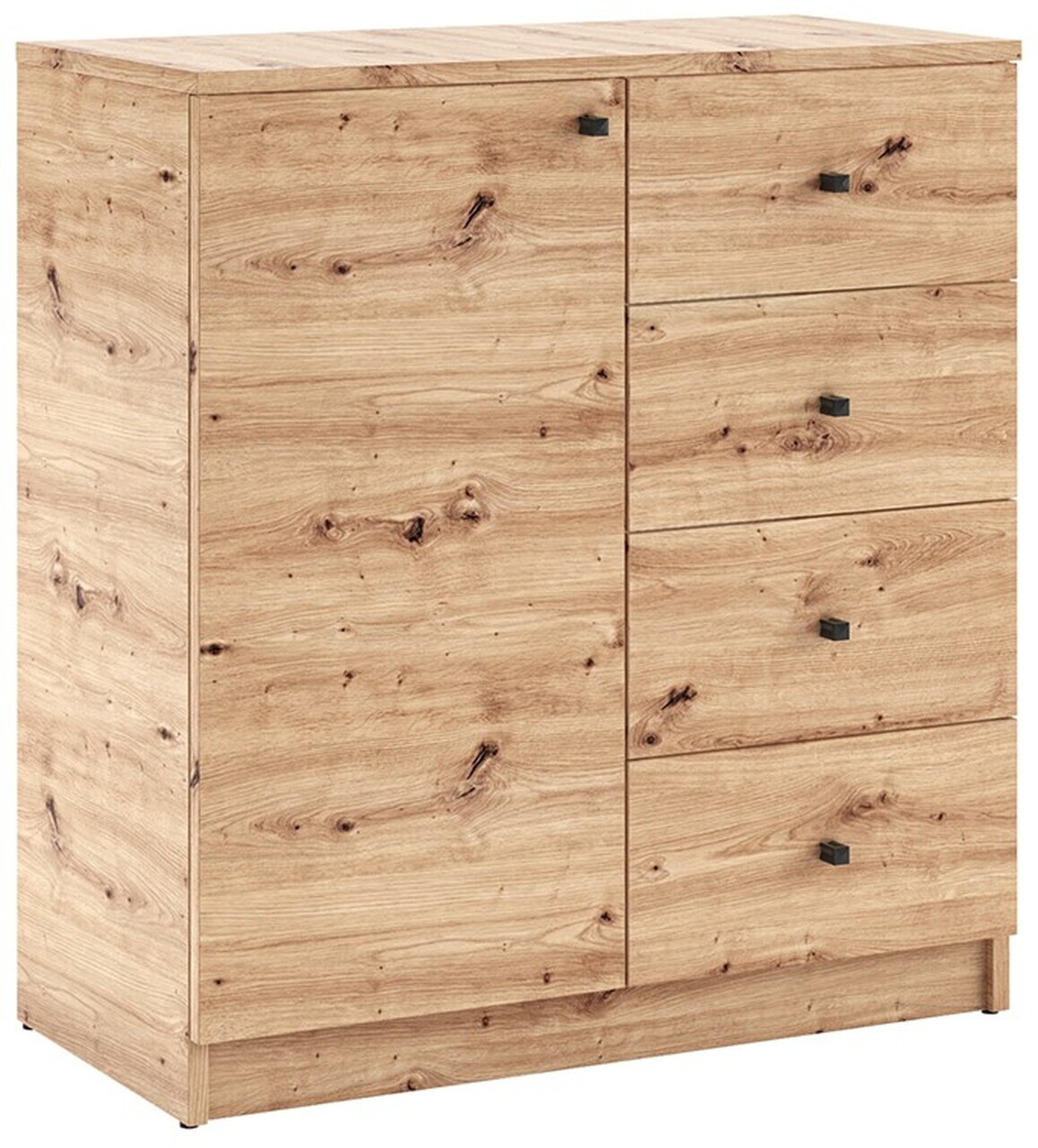 Comoda ADRK, Evi, 80x40x87 cm, PAL laminat, artisan — imaginea 4