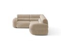 Coltar stanga 5 locuri, Neo, Micadoni Home, 295x210x83 cm, tesatura Chenille, bej inchis