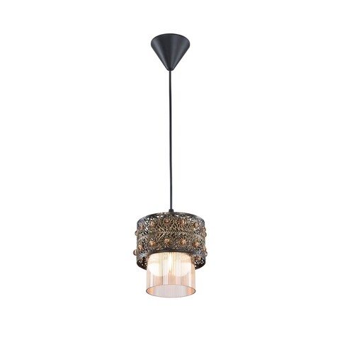 Lustra siyah, mdl.3825, squid lighting, 15x72x15 cm, negru