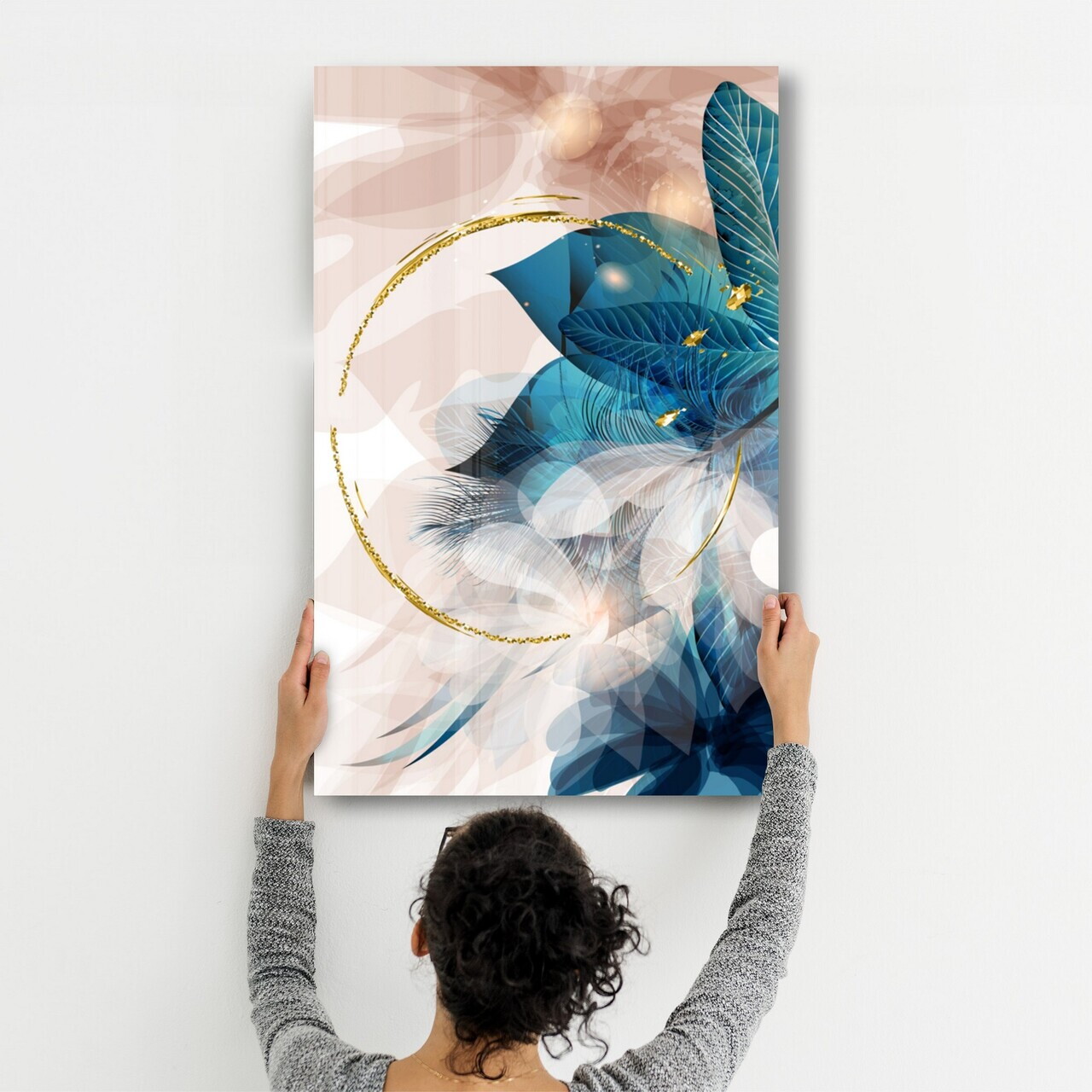 Tablou decorativ, CAM-1090, Dimensiuni: 46 x 72 cm, Multicolor — imaginea 2