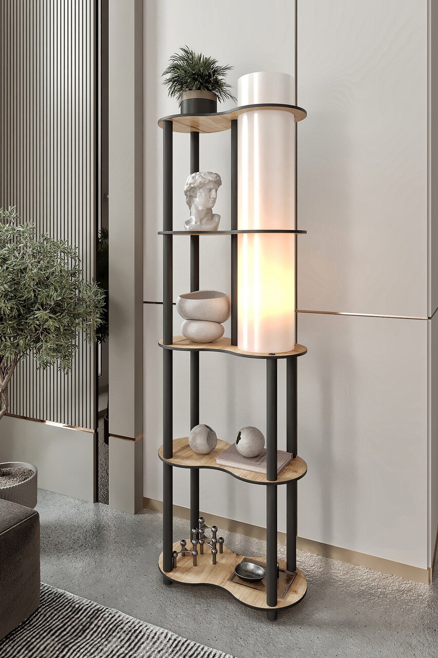 Lampadar, L'essentiel Maison, 666PTR1117, Maro - view 3