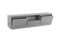 Comoda TV, Nordure, Vanguard, 160x42x29 cm, PAL, Gri