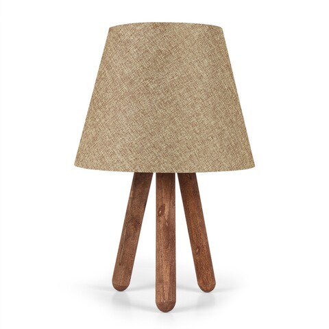 Lampa de masa, ayd-637, insignio, 22 x 33 cm, 1 x e27, 60w, bej/maro
