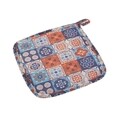 Suport pentru vase fierbinti Mandala Orange, Versa, 20 x 20 cm, textil