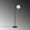 Lampadar, Fork - 13026, Fulgor, 31 x 45 x 152 cm, 1 x E14, 40W, negru