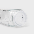 Set 12 recipiente pentru condimente si suport Forcina, Homla, 110 ml, 40x20x11 cm, bambus/sticla, natur/transparent