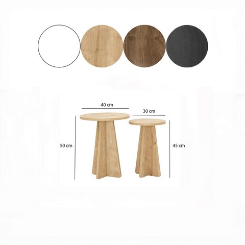 Set masuta de cafea, Neostill, Mushroom, PAL, Maro