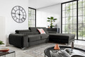 Coltar extensibil dreapta 3 locuri ELTAP, RT-05NU, Grayson, 278x205x92 cm, lemn/poliester, gri inchis