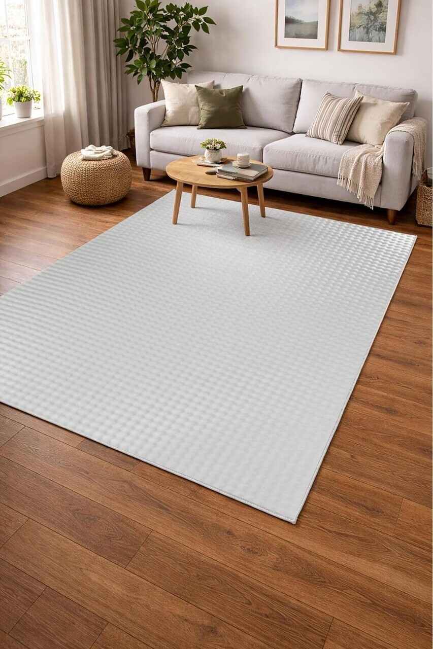 Covor, CLR-Buble-Krem-190, 100x300 cm, Poliester, Crem