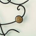 Decoratiune de perete Sonne, Boltze, 74 cm, fier, auriu