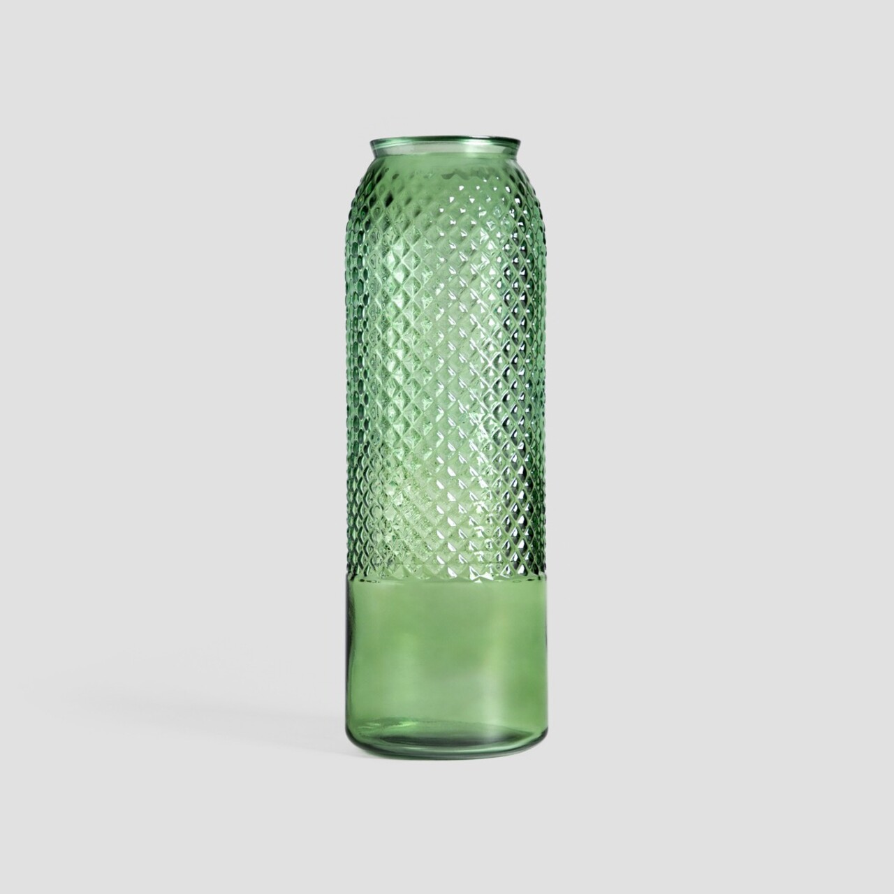 Vaza Mikka, Homla, 45 cm, sticla, verde - 1 | YEO