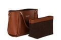 Geanta Beverly Hills Polo Club, 611, piele ecologica, maro