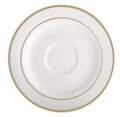 Farfurioara Aura Gold, Ambition, portelan, 15.5 cm, alb