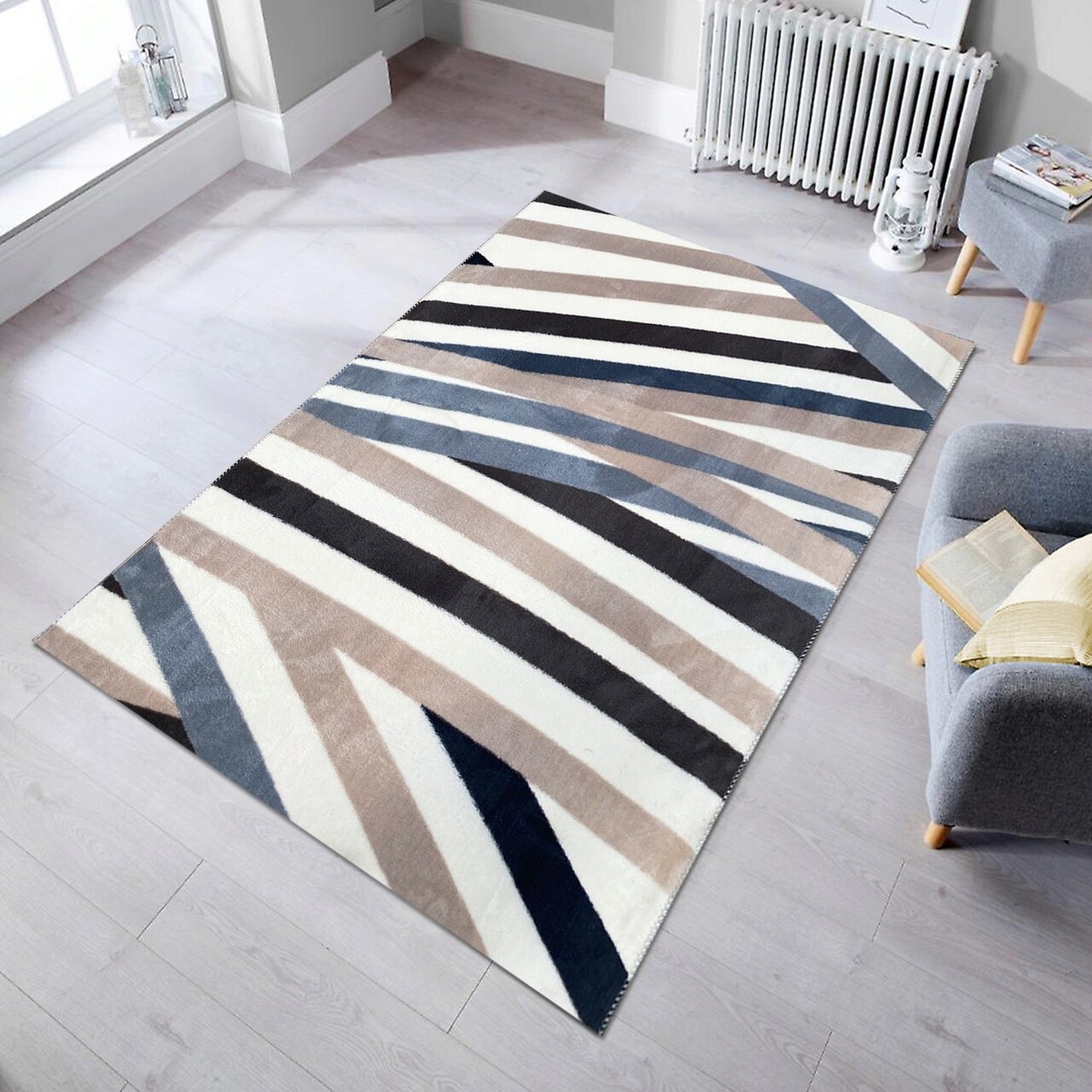 Covor, 015, 100x150 cm, Poliester, Multicolor