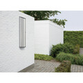Cutie de protectie pentru uscator Wall Fix, Brabantia, Matt Steel, 18.8x18.4x109 cm, otel, argintiu