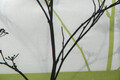 Lenjerie de pat dubla (DE), 3 piese, Blezza - Green v2, Victoria, 65% bumbac/35% poliester