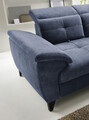 Coltar extensibil dreapta 5 locuri ELTAP, RT-40REL, Inferne, 297x210x107 cm, lemn/poliester, albastru