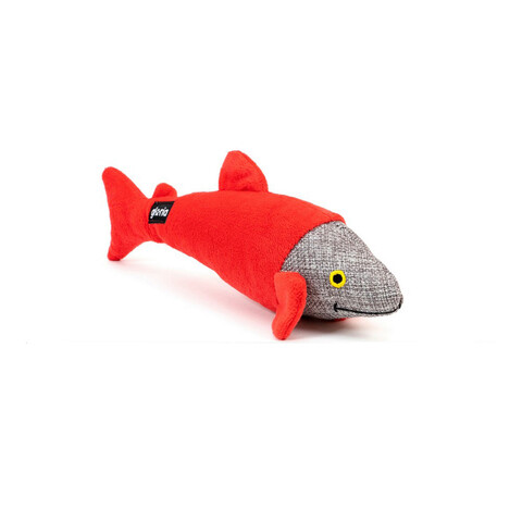 Jucarie cu sunet pentru caini leed fish, gloria, 29 cm, poliester/cauciuc
