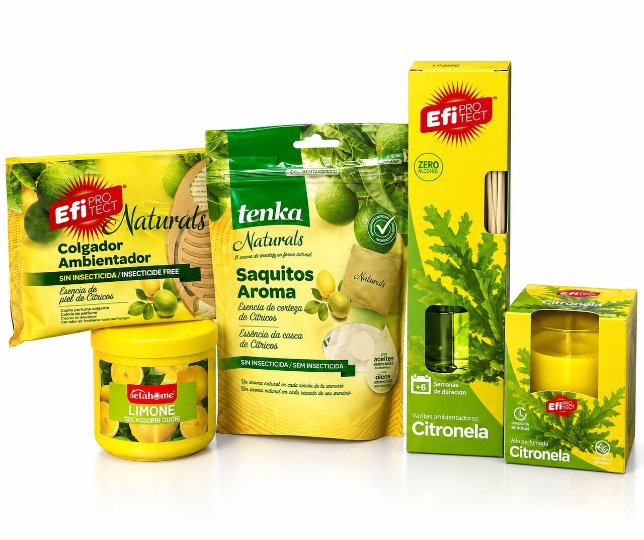 Pachet Odorizare Citrice, Citronella + CADOU