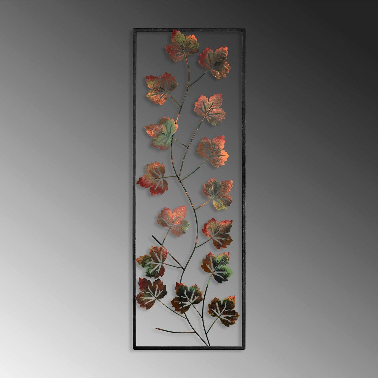 Decoratiune de perete, Platane 2, Dimensiune: 32 x 90 cm, Multicolor - imagine 5