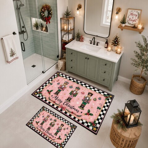 Set covorase de baie, Asr190, Roz