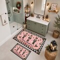 Set covorase de baie, Asr190, Roz