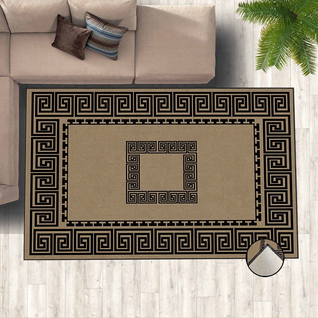 Covor, HM-CRP25-35, 160x230 cm, Poliester, Multicolor — imaginea 4