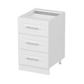 Dulap pentru bucatarie, Hanah Home, Minar, 50x87x58 cm, Alb