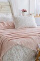 Set cuvertura de pat dubla 3 piese, L'essentiel Maison, Pamela, Roz pudra