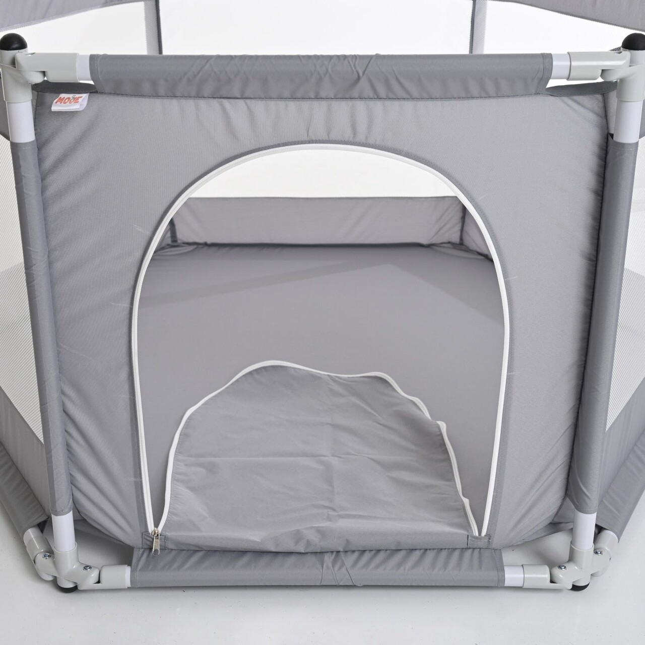 Piscina cu bile, Wallxpert, Ball Pitt, Plastic, Gri - view 6