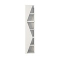 Corp biblioteca, Zena Home, Arrow, 31.8x165x31.8 cm, PAL, Alb