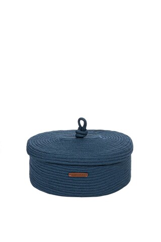 Cutie depozitare, 9013073, bumbac, albastru navy