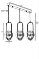 Lustra, Stala, 846STL2878, Metal, Cupru