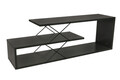 Comoda TV, Kalune Design, Zigzag, 120x40x30 cm, Antracit