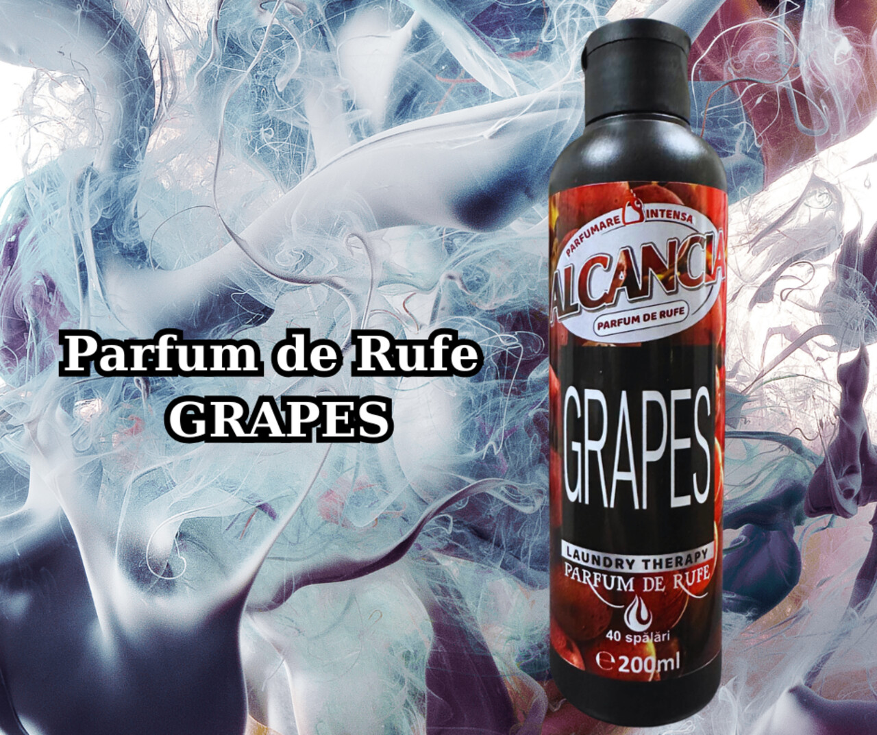 Parfum de rufe, Grapes, Alcancia, 200 ml, 40 spalari