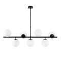Lustra, Fulgor, 942FLG1215, Metal, Negru